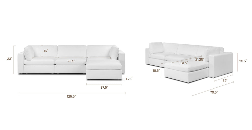 4-Seat Vari Modular Sectional