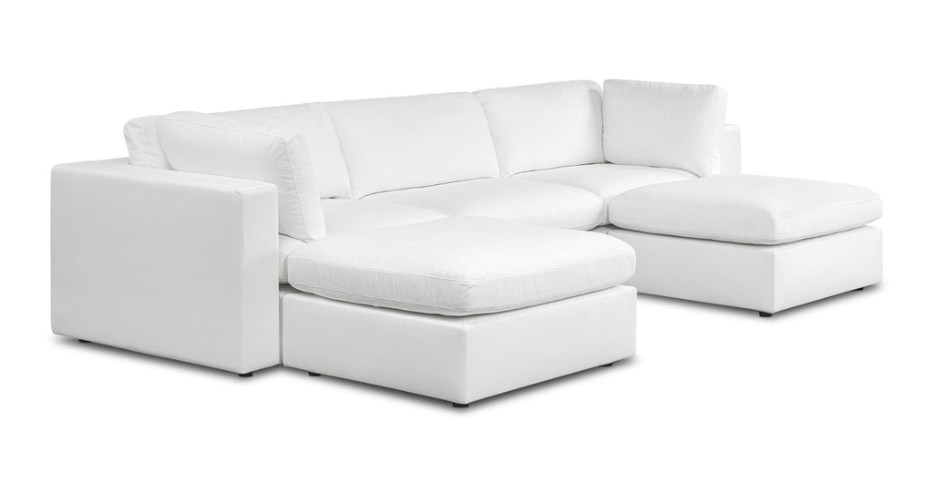 5-Seat Vari Modular Double Chaise Sectional