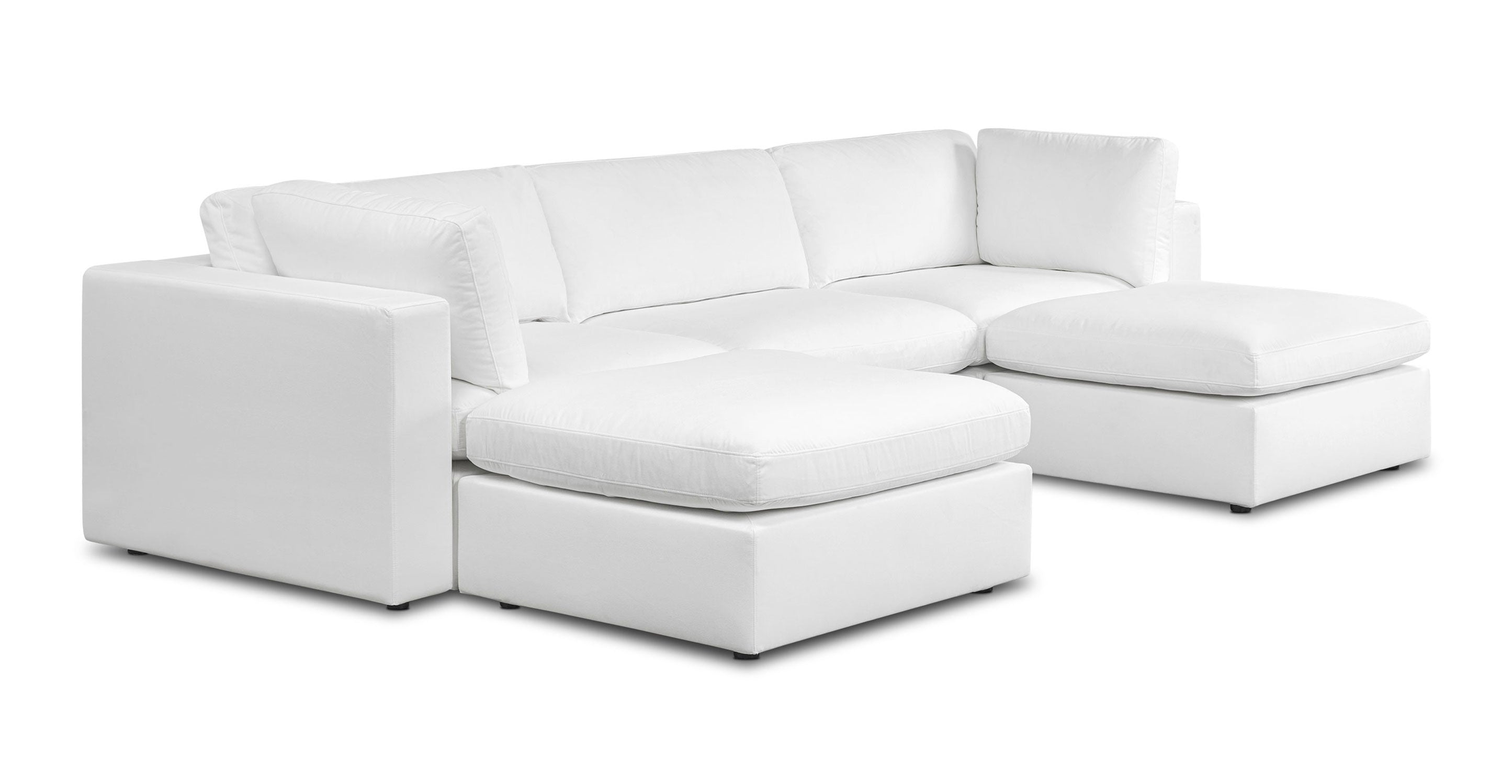 5-Seat Vari Modular Double Chaise Sectional