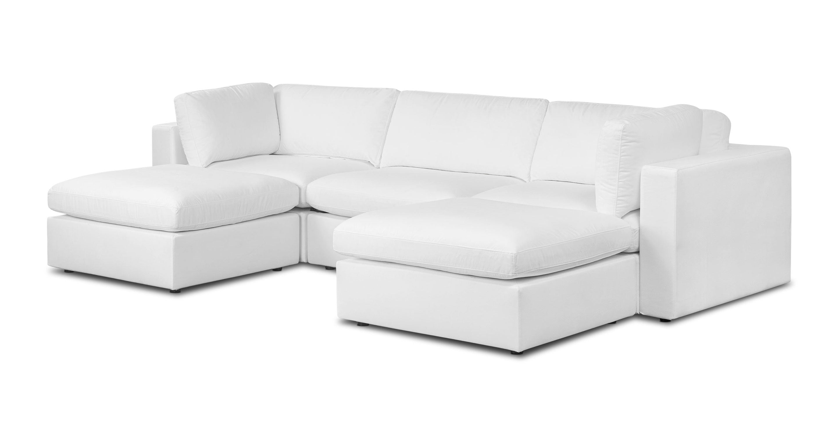 5-Seat Vari Modular Double Chaise Sectional