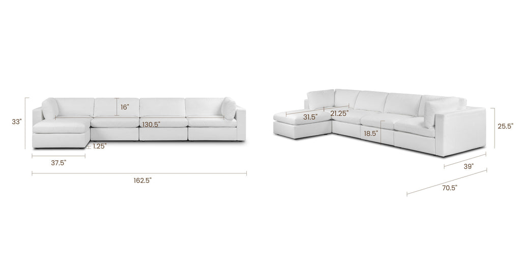5-Seat Vari Modular Sectional