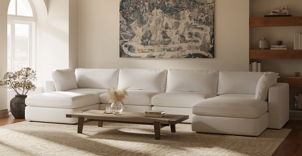 6-Seat Vari Modular Double Chaise Sectional