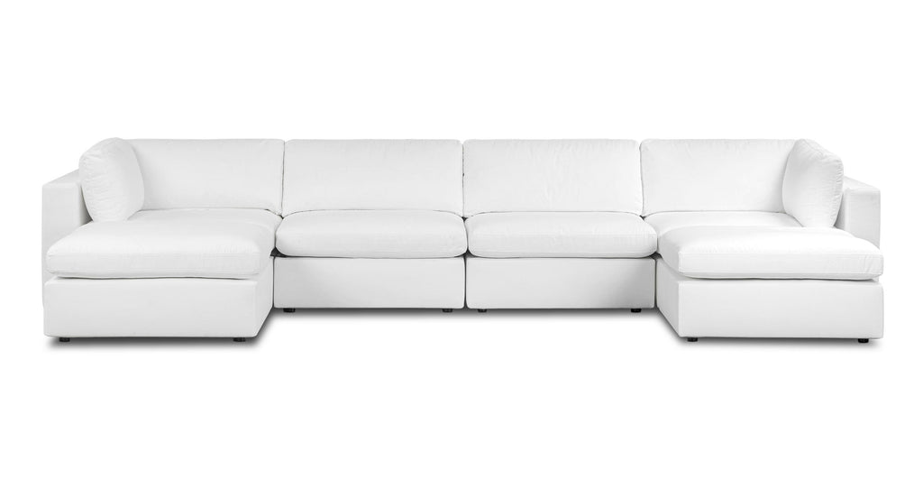 6-Seat Vari Modular Double Chaise Sectional