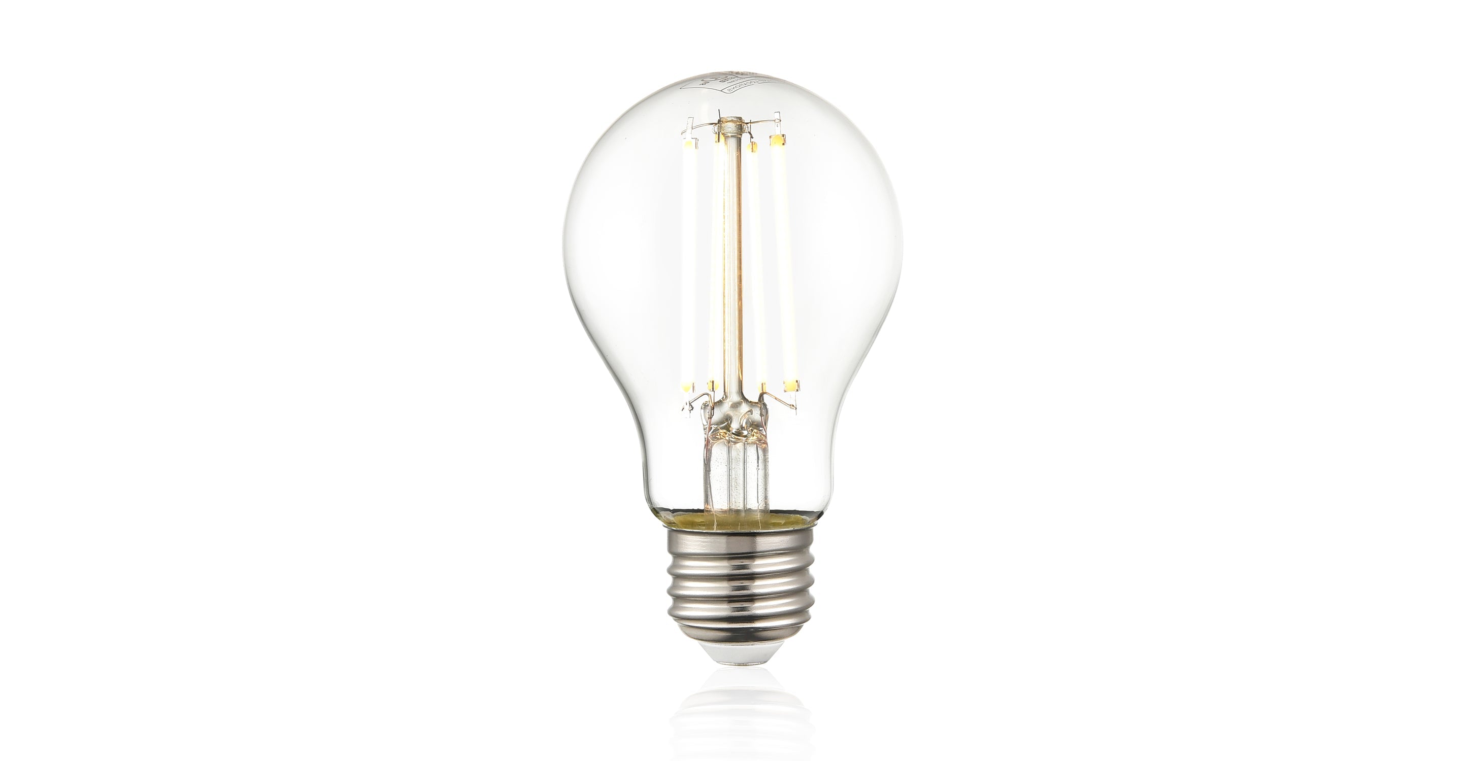 Aria A19 Shape LED Filament Light Bulb
