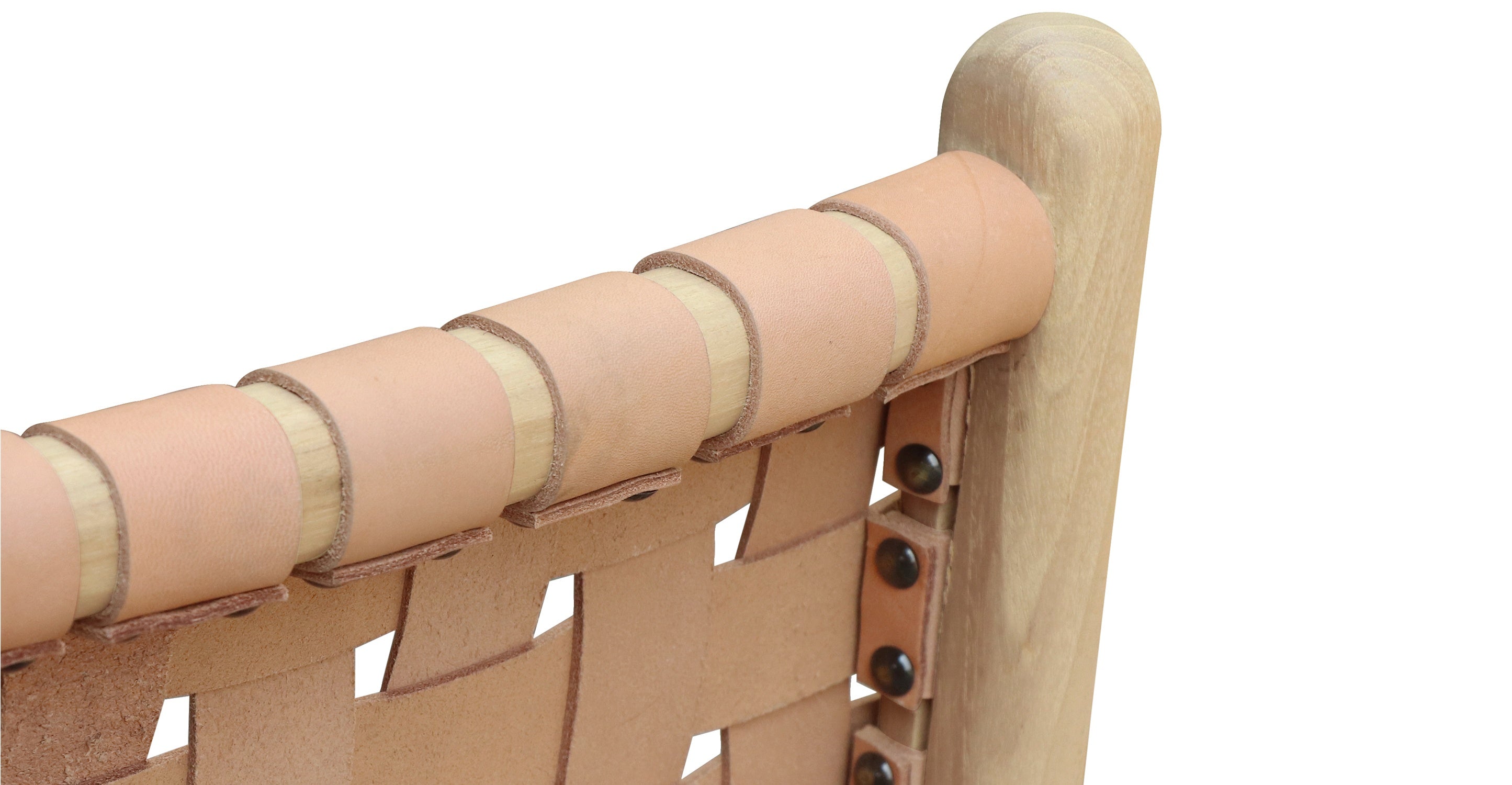 Banda Teak & Leather Dining Chair