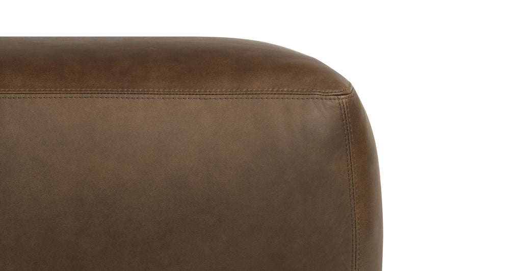 Denver Leather Ottoman