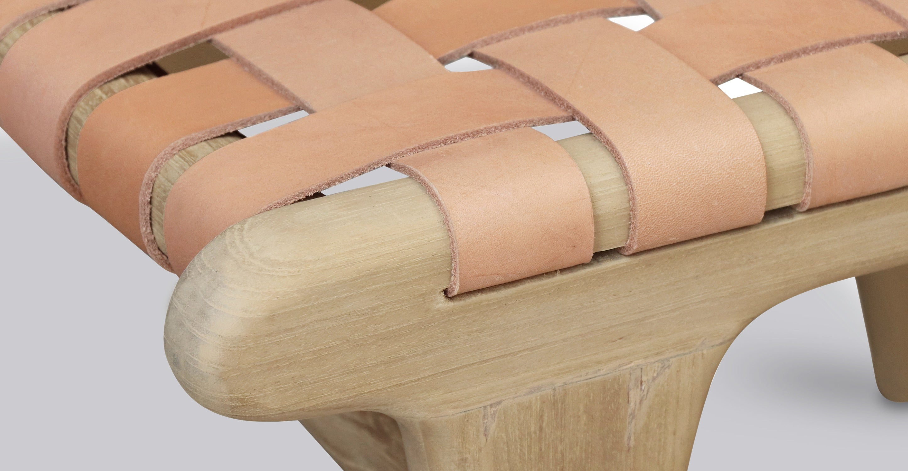 Banda Teak & Leather Dining Chair