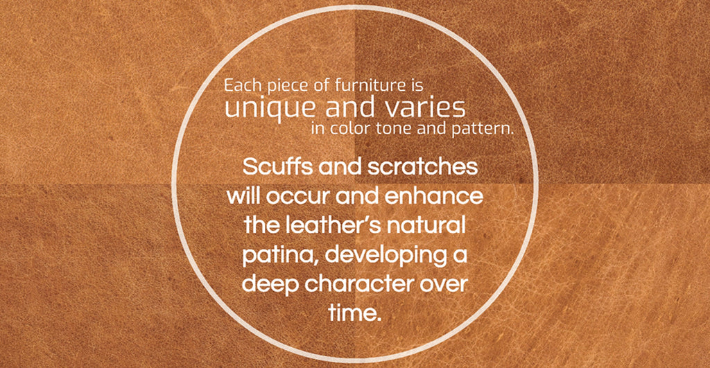 Denver Leather Ottoman