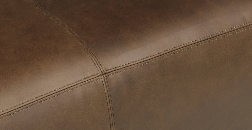 Denver Leather Ottoman